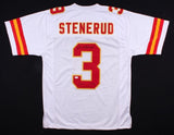 Jan Stenerud Signed Chiefs Jersey Inscribed "HOF 91" (JSA COA) 7x All Pro Kicker