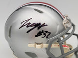 TREVEYON HENDERSON AUTOGRAPHED OHIO STATE SPEED MINI HELMET BECKETT 202075