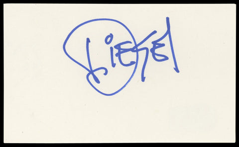 Diesel WWE Authentic Signed 3x5 Index Card Autographed BAS #BM56985