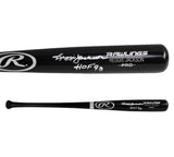 Reggie Jackson Signed Oakland Athletics Rawlings Black MLB Bat - HOF 93