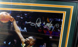 SHAWN KEMP AUTOGRAPHED SIGNED FRAMED 16X20 PHOTO SEATTLE SONICS MCS HOLO 126667