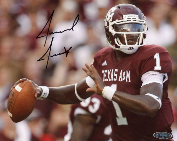 JERROD JOHNSON AUTOGRAPHED SIGNED TEXAS A&M AGGIES 8x10 PHOTO TRISTAR