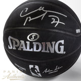 Basketball NBA Charles Barkley Autographed Replica Black Spalding Panini