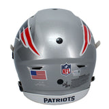 Tom Brady Autographed "NFL Draft Pick 199" Speed Flex Helmet Fanatics LE 12/50