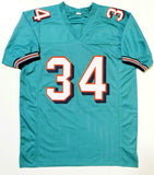 Ricky Williams Autographed Teal Pro Style Jersey- JSA W Authentication *Across 4