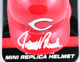 Johnny Bench Autographed Cincinnati Reds Mini Batting Helmet- Fanatics *White