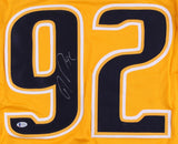 Ryan Johansen Signed Predators Jersey (Beckett COA) Nashville All Star Center