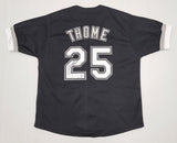 Jim Thome Autographed Chicago White Sox Black Pro Style Jersey Beckett Witnessed