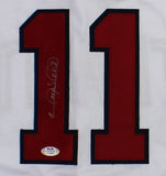 Gary Sheffield Signed Atlanta Custom White Jersey