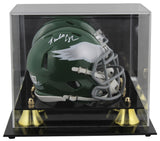 Eagles Randall Cunningham Signed 74-95 TB Speed Mini Helmet W/ Case BAS Wit