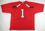 Jordyn Brooks Signed Texas Tech Red Raiders Jersey Insc (JSA COA) Seahawks L.B.