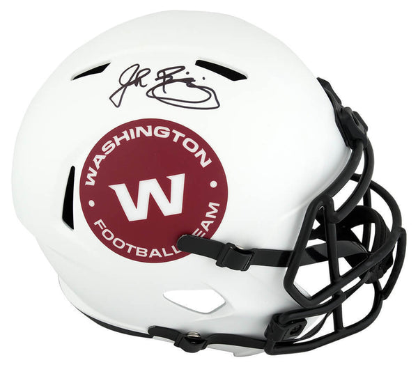 John Riggins Signed Washington (WFT) Lunar Riddell F/S Replica Helmet - (SS COA)