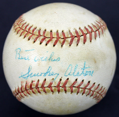 Dodgers Walter "Smokey" Alston "Best Wishes" Signed Baseball PSA/DNA #I05530