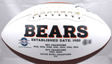 D.J. Moore Autographed Chicago Bears Logo Football - Beckett W Hologram *Bold