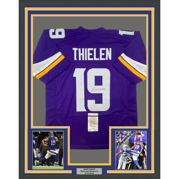 Signed Adam shops Thielen Jersey