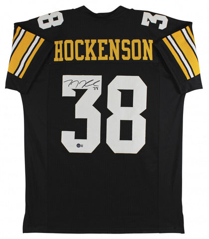 T J Hockenson Signed Iowa Hawkeyes Jersey (Beckett) Minnesota Vikings Tight End