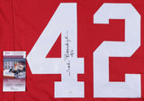 John Brockington Signed Ohio State Buckeyes Jersey (JSA COA) Packers R.B.