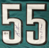 Brandon Graham Signed Philadelphia Eagles Nike Game Jersey SB LII Champs BAS ITP