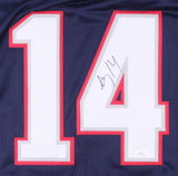 Mohamed Sanu Signed Patriots Jersey (JSA COA) New England All Pro Wide Receiver