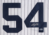 Aroldis Chapman Signed New York Yankees Pinstriped Jersey (Beckett Holo) Closer