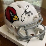 LARRY FITZGERALD SIGNED AUTOGRAPHED ARIZONA CARDINALS MINI HELMET FANATICS