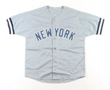 Chris Chambliss Signed New York Yankees Jersey (JSA COA) 6xWorld Series Champion