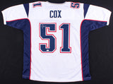 Bryan Cox Signed New England Patriots Jersey (JSA COA) Super Bowl XXXVI Champion