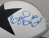 EZEKIEL ELLIOTT AUTOGRAPHED COWBOYS THANKSGIVING FULL SIZE HELMET BECKETT 146376