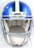 CeeDee Lamb Autographed Cowboys F/S Flash Speed Authentic Helmet-Fanatics *White