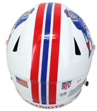 Tom Brady Autographed "LFG" Patriots Throwback SpeedFlex Helmet Fanatics LE 1/25