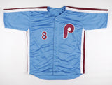 Bob Boone Signed Philadelphia Phillies Jersey Inscribed "'80 WS Champs"(JSA COA)