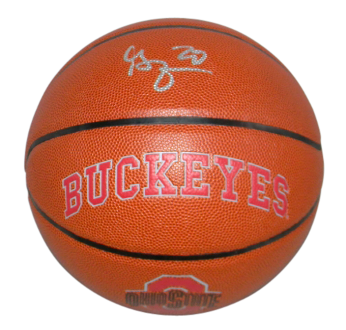 GREG ODEN AUTOGRAPHED SIGNED OHIO STATE BUCKEYES FULL SIZE BASKETBALL JSA