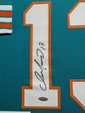 FRAMED MIAMI DOLPHINS DAN MARINO AUTOGRAPHED SIGNED JERSEY TRISTAR HOLO