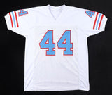 Lorenzo White Signed Houston Oilers Jersey (JSA COA) 1992 Pro Bowl Running Back