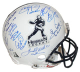 Heisman Trophy Winners Autographed/Signed Authentic Helmet 25 Sigs 24915