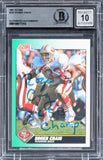 49ers Roger Craig "3x SB Champ" Signed 1991 Score #222 Card Auto 10! BAS Slabbed