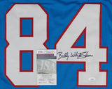 Billy "White Shoes" Johnson Signed Houston Oilers Jersey (JSA COA) 3xPro Bowl WR