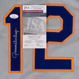 Ron Darling Signed New York Mets Jersey (JSA COA) 1986 World Champion Pitcher