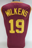 Lenny Wilkens Signed Cleveland Cavaliers Jersey "HOF 89, 98, 10" (Beckett)