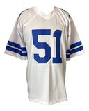 Ken Norton Jr Dallas Signed White Football Jersey Sports Integrity