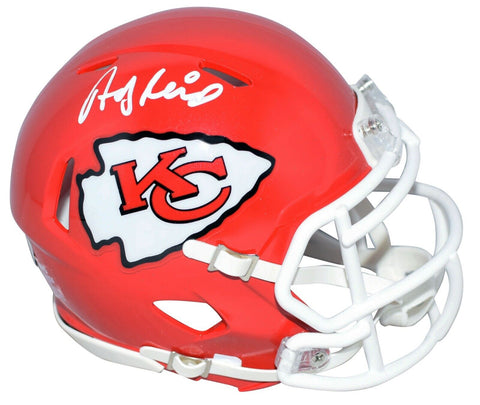 ANDY REID SIGNED KANSAS CITY CHIEFS SUPER BOWL LVIII 58 MINI HELMET BECKETT