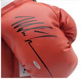 Mike Tyson Autographed Red Everlast Boxing Gloves UDA