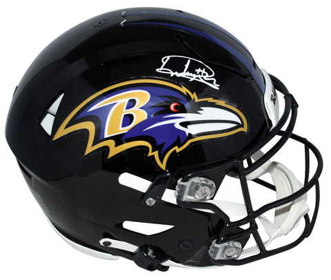 DERRICK HENRY AUTOGRAPHED BALTIMORE RAVENS AUTHENTIC SPEEDFLEX HELMET BECKETT