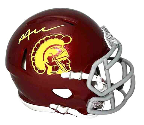 MALACHI NELSON SIGNED AUTOGRAPHED USC TROJANS SPEED MINI HELMET BECKETT