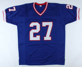 Rodney Hampton Signed New York Giants Jersey (JSA COA) Super Bowl XXV Champion