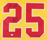 Jamaal Charles Signed Kansas City Chiefs Jersey (PSA Hologram) 4xPro Bowl R.B.