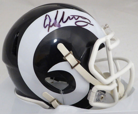 Todd Gurley Autographed Signed Los Angeles Rams Mini Helmet Beckett BAS #J87563