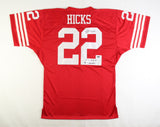 Dwight Hicks Signed San Francisco 49ers Jersey Inscribed "S.B. 16 & 19 Champs"