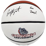 COREY KISPERT AUTO GONZAGA BULLDOGS LOGO BASKETBALL GO ZAGS! MCS HOLO 194802