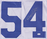 Randy White Signed Dallas Cowboy Career Stat Jersey Inscribed "HOF 94" (JSA COA)